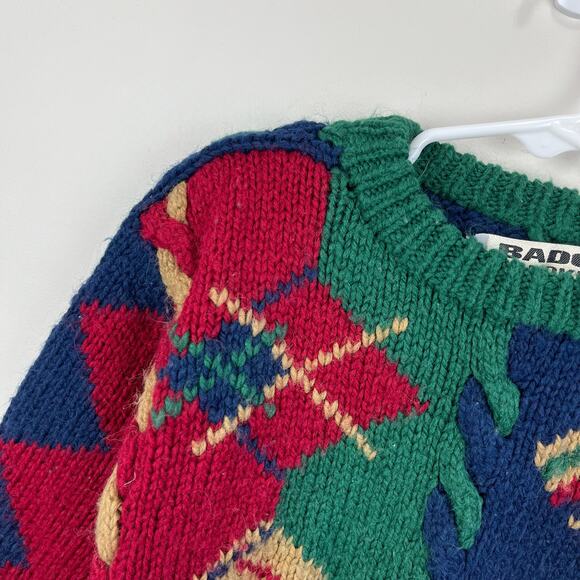 Vintage Badge Handknit Sweater 6 - Picture 2 of 8